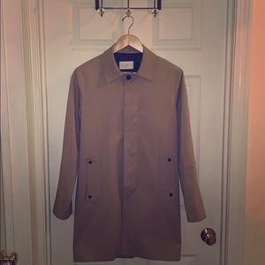SANDRO Mac Coat in Light Beige